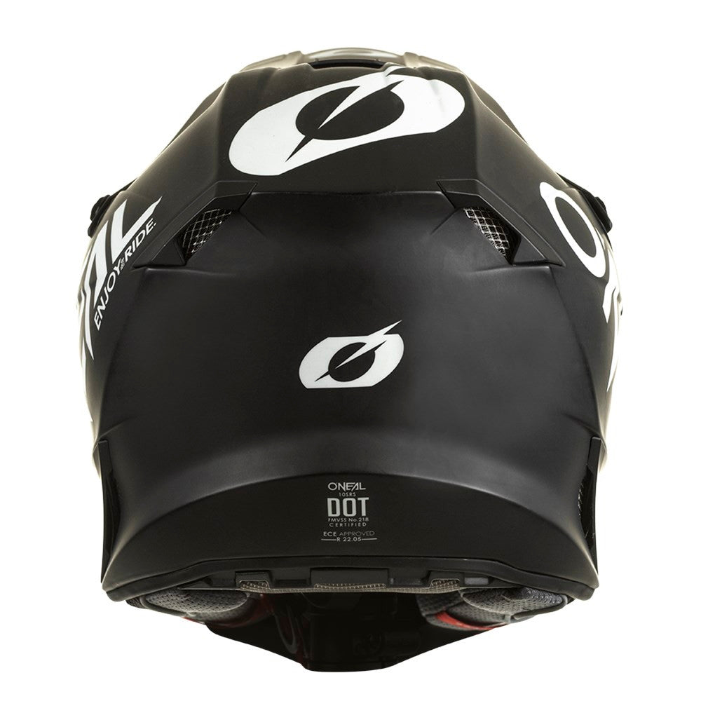 O'Neal 2024 10 Series Elite Helmet and Goggle Combo Black/White