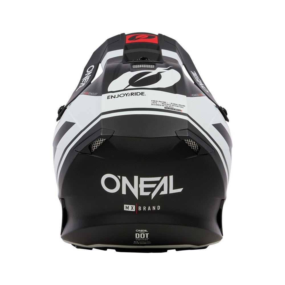 O'Neal 2024 10 Series Hyperlite Flow V.23 Helmet and Goggle Combo Black/White