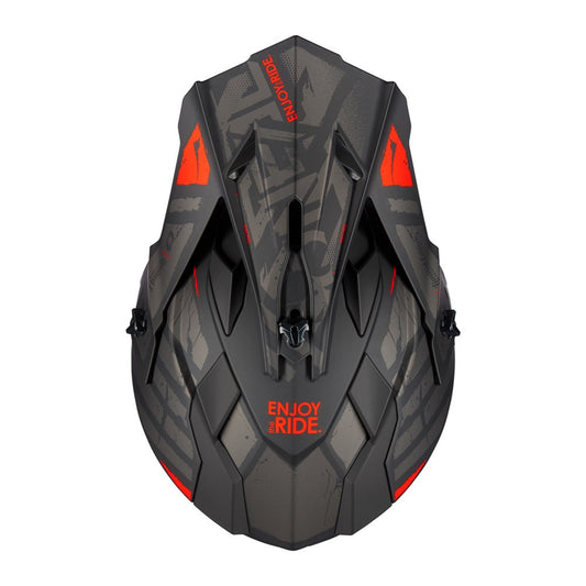 Oneal 2 Series Glitch V.23 Replacement Helmet Visor Black/Gray