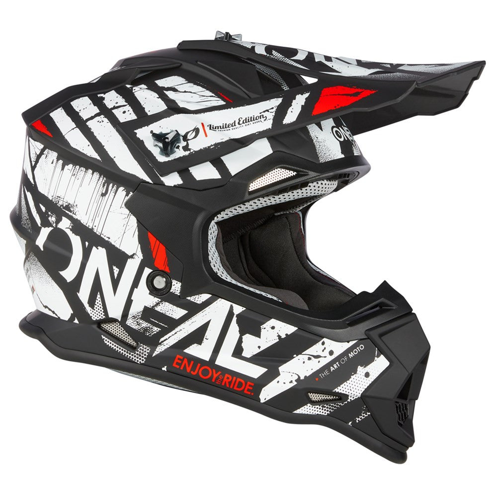 Oneal 2025 Youth 2 Series Glitch V.23 Offroad Helmet
