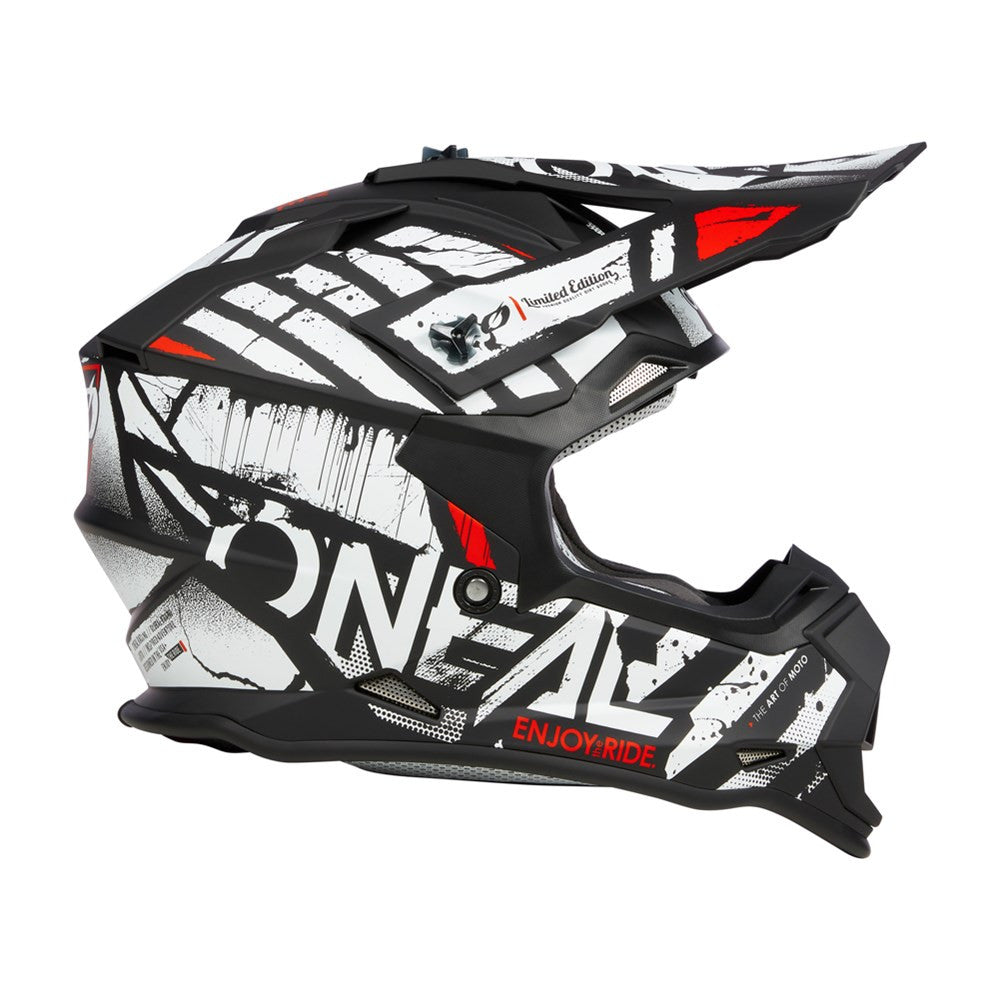 Oneal 2025 Youth 2 Series Glitch V.23 Offroad Helmet