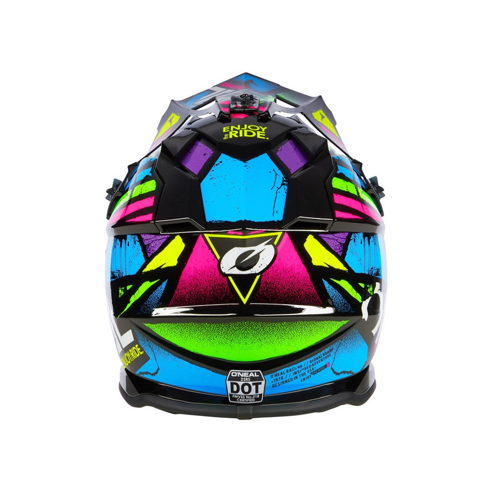 Oneal 2025 Youth 2 Series Glitch V.23 Offroad Helmet