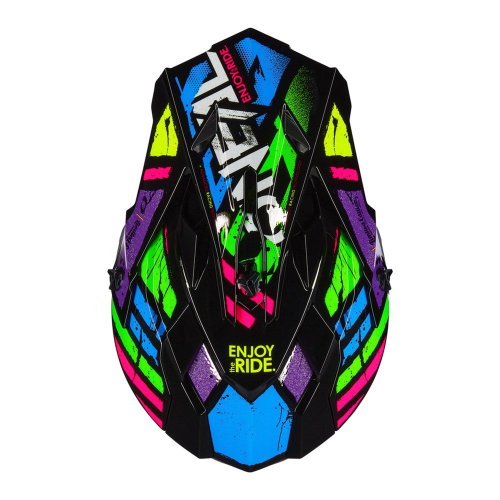 Oneal 2025 Youth 2 Series Glitch V.23 Offroad Helmet