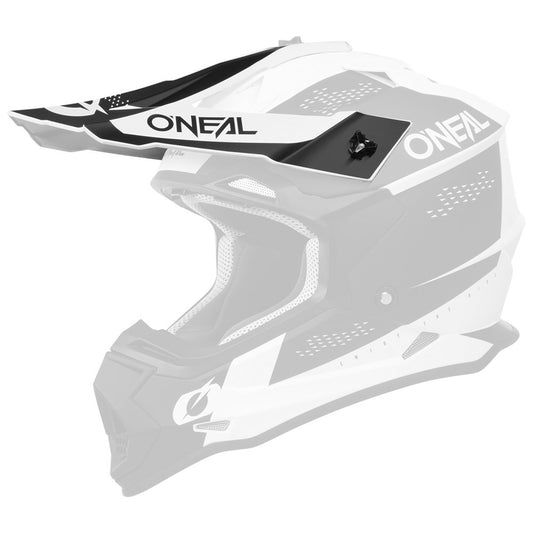 Oneal 2 Series Slam V.23 Replacement Helmet Visor Black/White