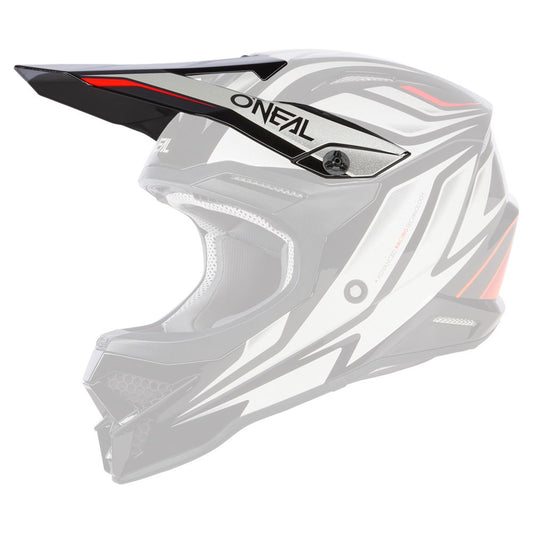 Oneal 3 Series Vertical V.23 Replacement Helmet Visor Black/White