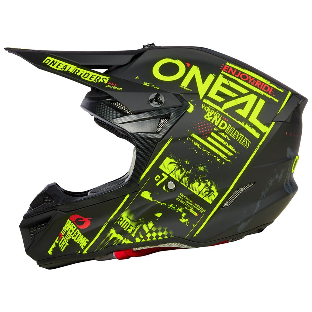 Oneal 2024 5 Series Attack V.23 Offroad Helmet