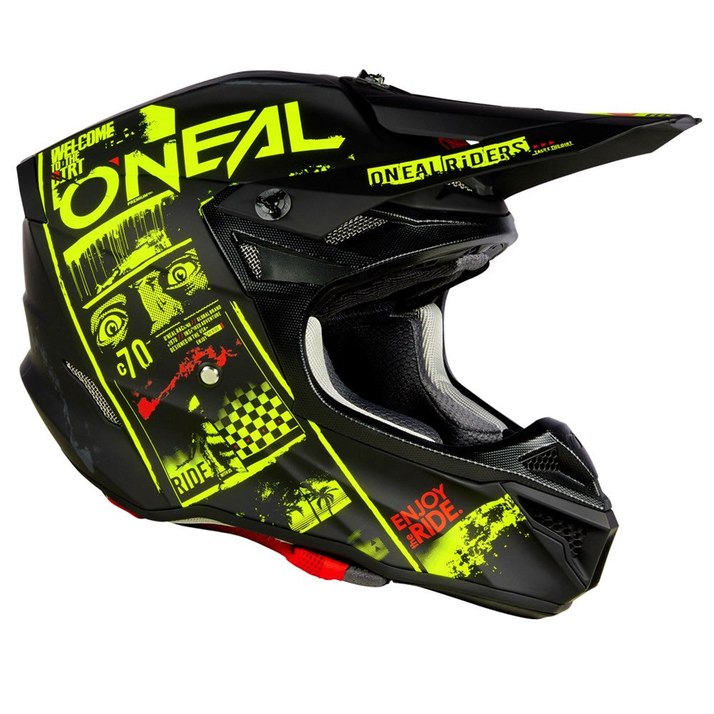 Oneal 2024 5 Series Attack V.23 Offroad Helmet