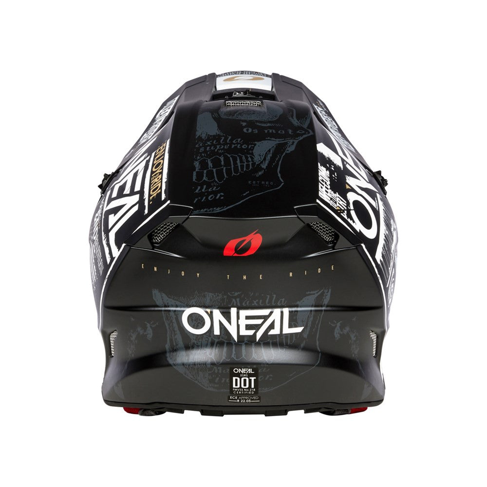 O'Neal 2024 5 Series Attack V.23 Helmet and Goggle Combo Black/White