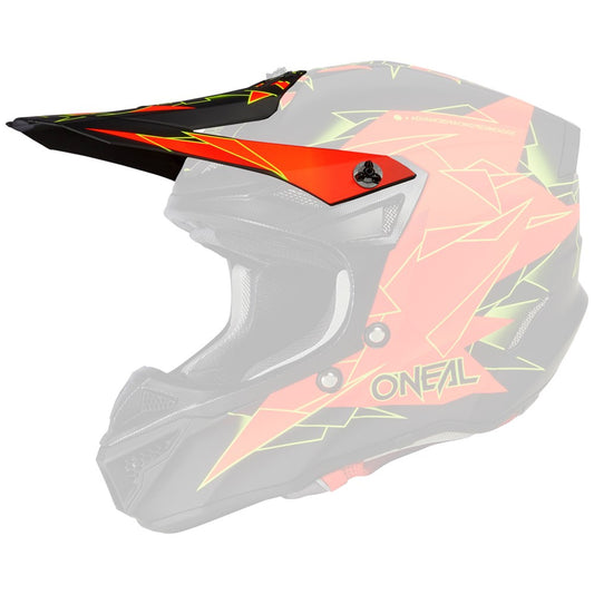 Oneal 5 Series Surge V.23 Replacement Helmet Visor Black/Red