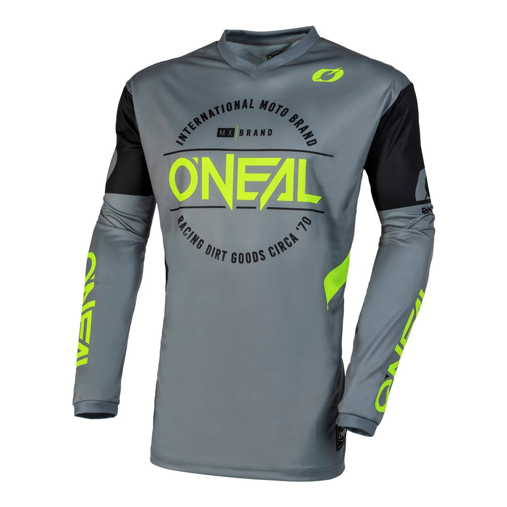 O'NEAL 2023 Element Brand Jersey Mayhem Pant Combo Gray/Neon