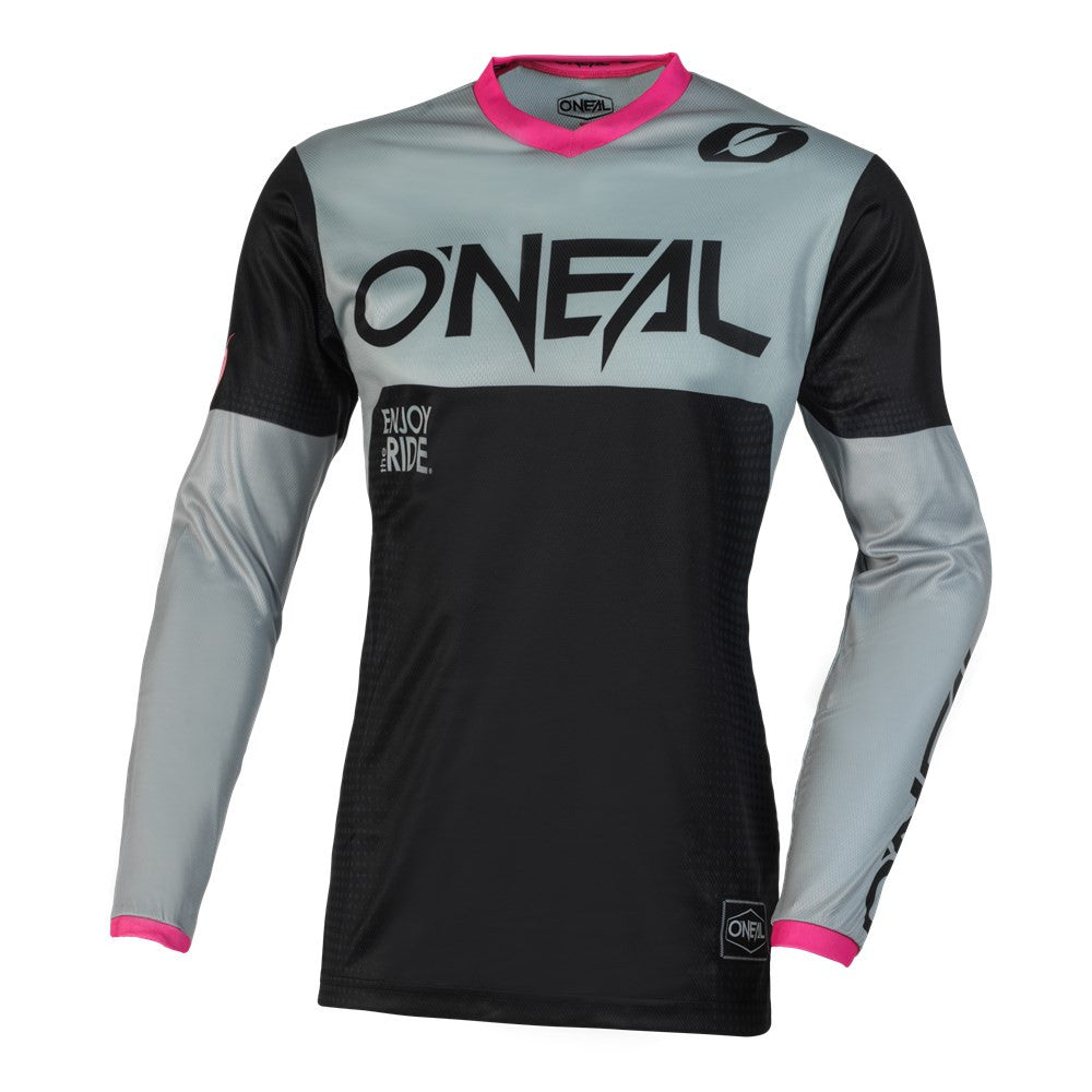 Oneal 2023 Womens Element Racewear Jersey Pant Combo Black/Pink