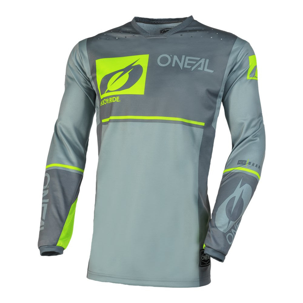 O'NEAL 2023 Hardwear Flow Jersey Pant Combo Gray/Neon
