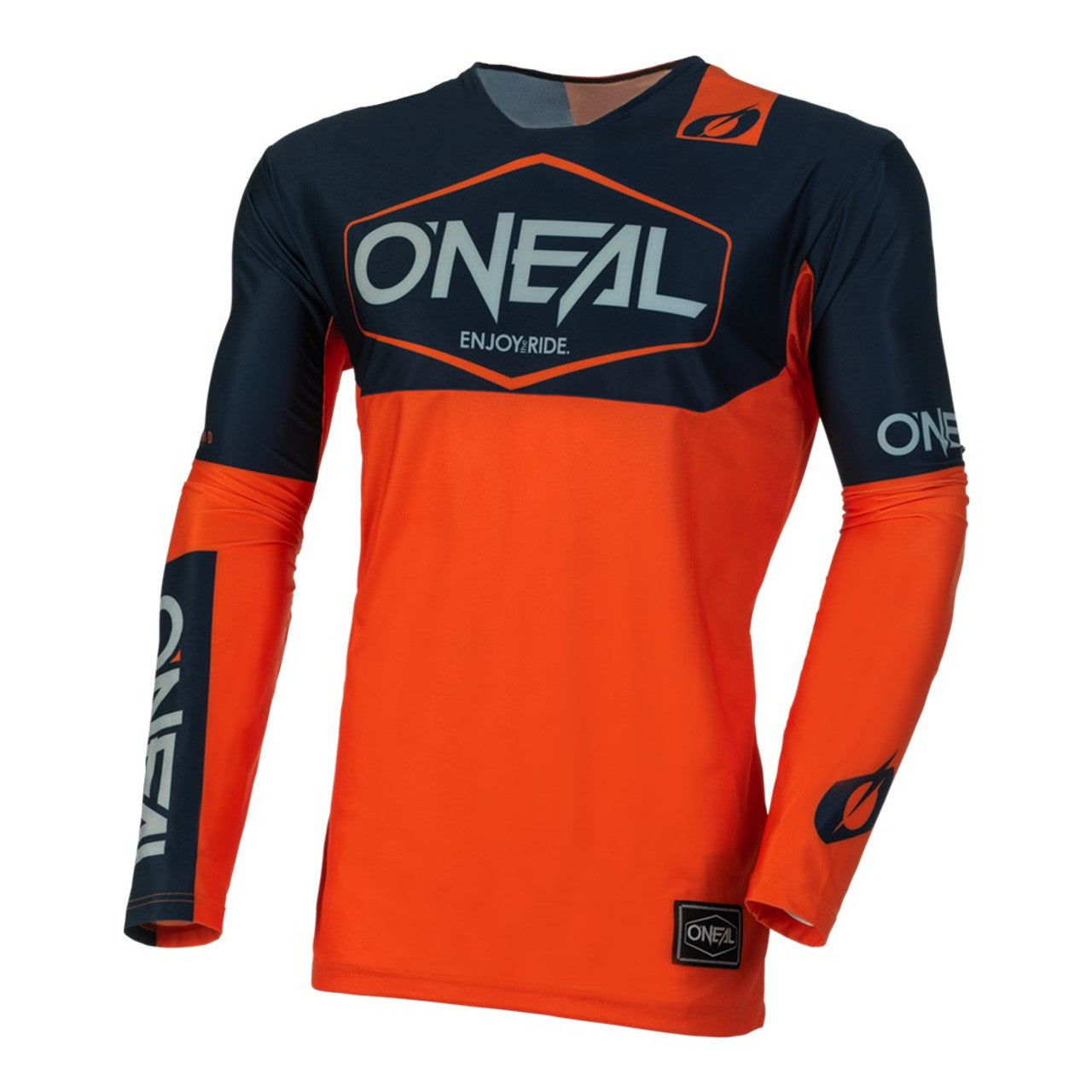 O'Neal 2024 Mayhem Hexx Jersey Pant Element Boot Combo Blue/Orange
