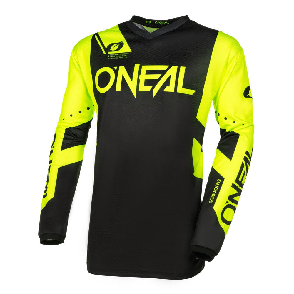 O'Neal 2024 Youth Element Racewear Jersey Pant Combo - Black/Neon