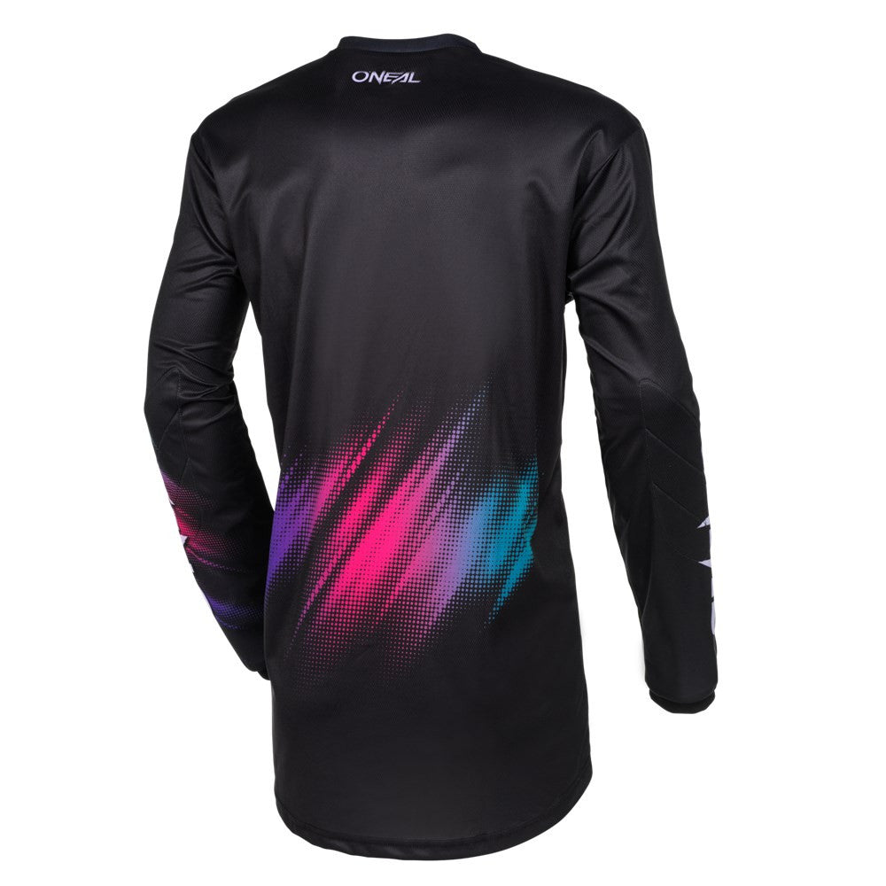 O'Neal 2024 Youth Girls Element Voltage Jersey Pant Combo - Black/Multi