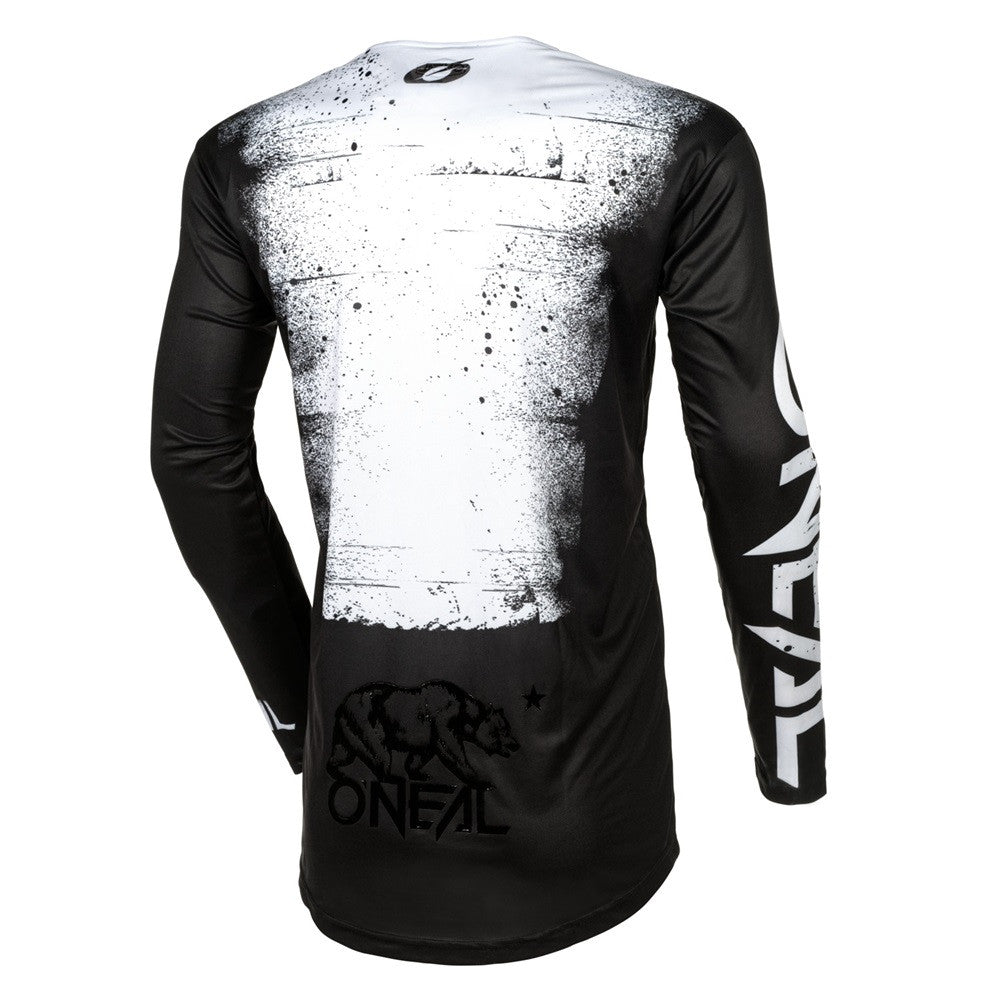 O'Neal 2025 Youth Mayhem Scarz Jersey Black/White