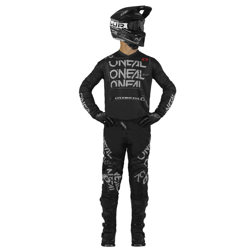 O'Neal 2025 Element Static Jersey Pant Combo Black/Gray