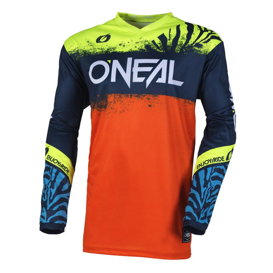 O'Neal 2025 Youth Element Shocker Jersey Blue/Orange