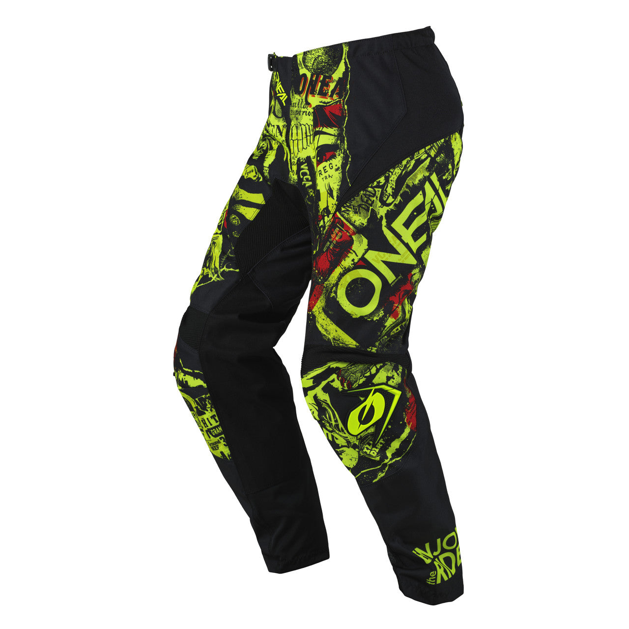 O'Neal 2025 Youth Element Attack Jersey Pant Combo Black/Neon