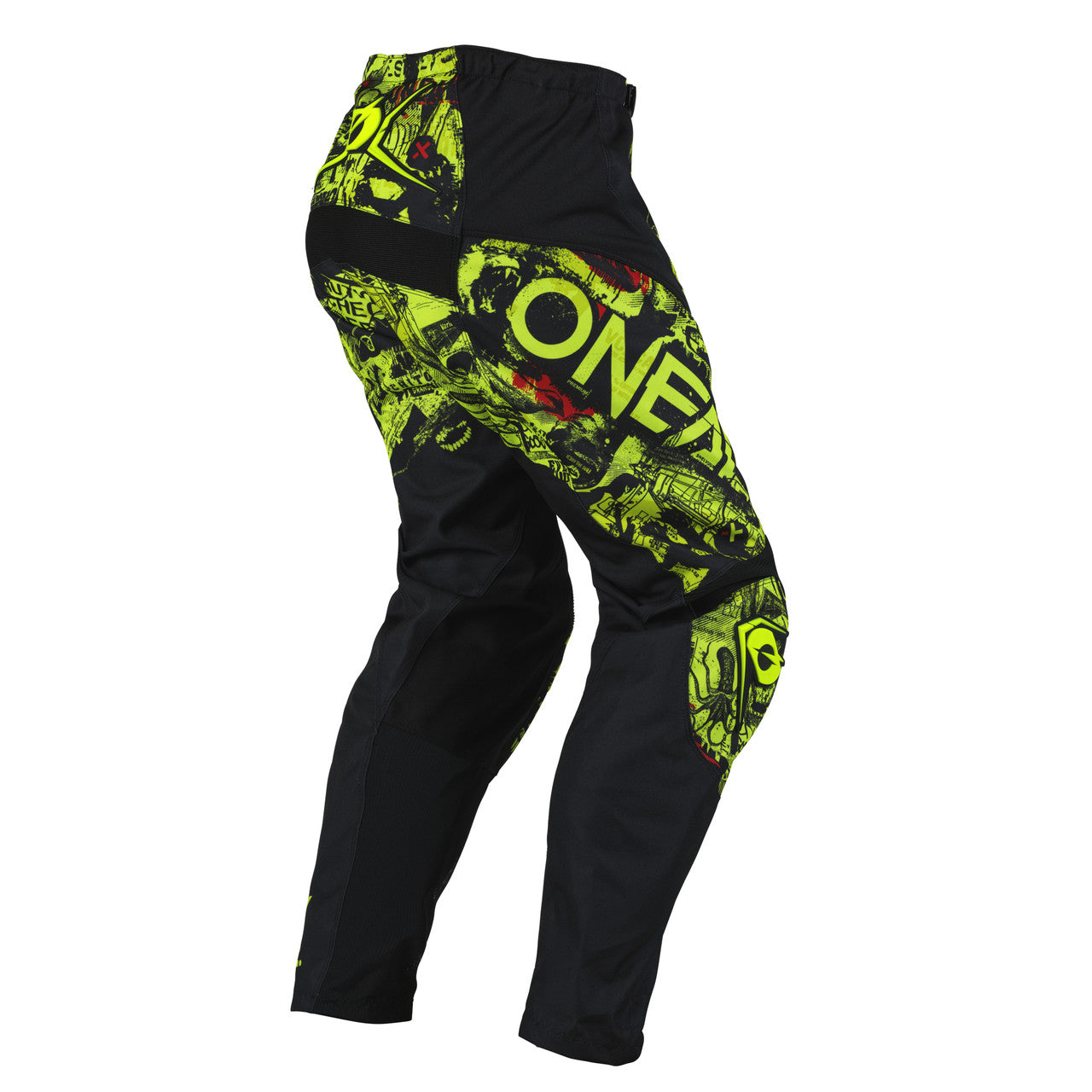 O'Neal 2025 Youth Element Attack Jersey Pant Combo Black/Neon