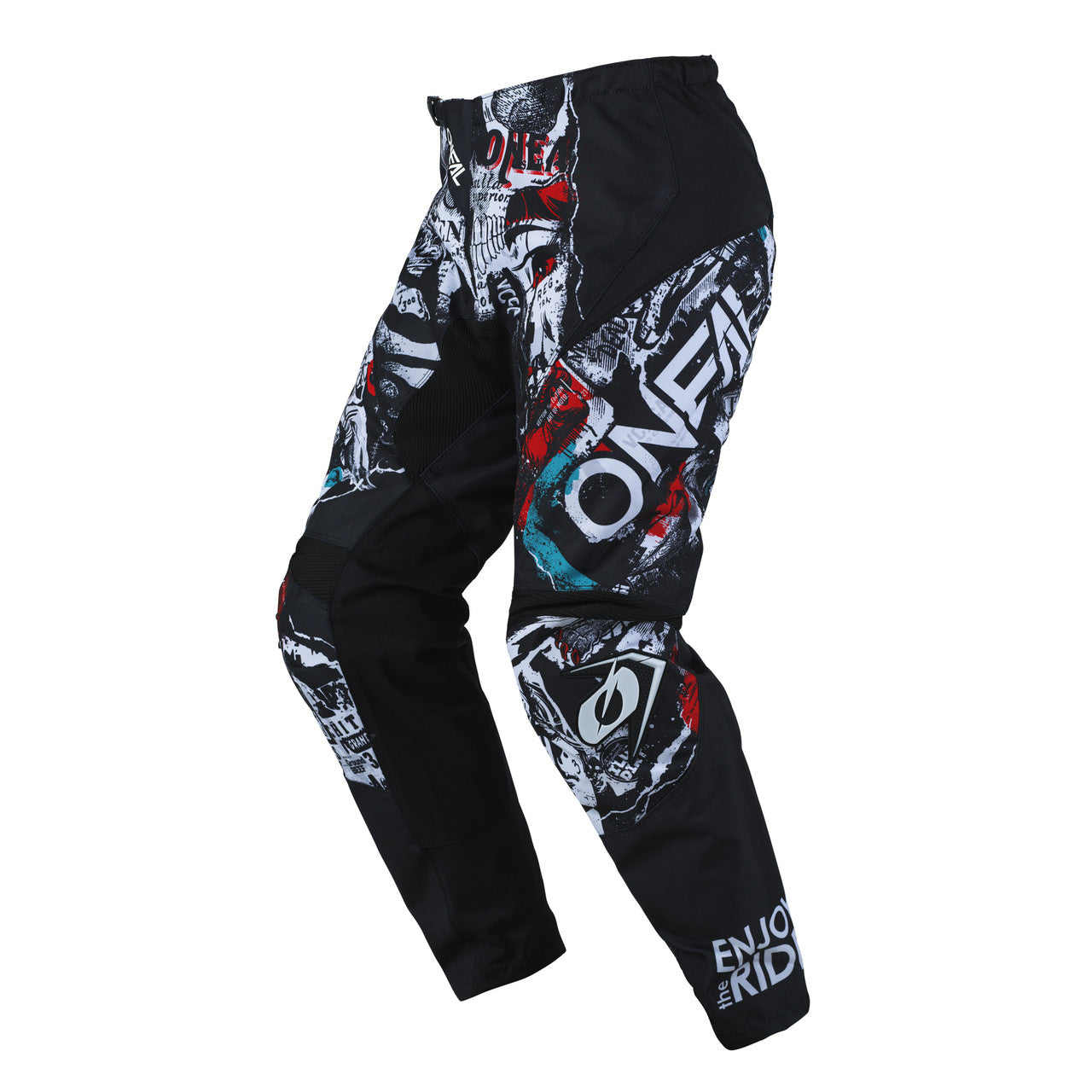 O'Neal 2025 Youth Element Attack Jersey Pant Combo Black/White