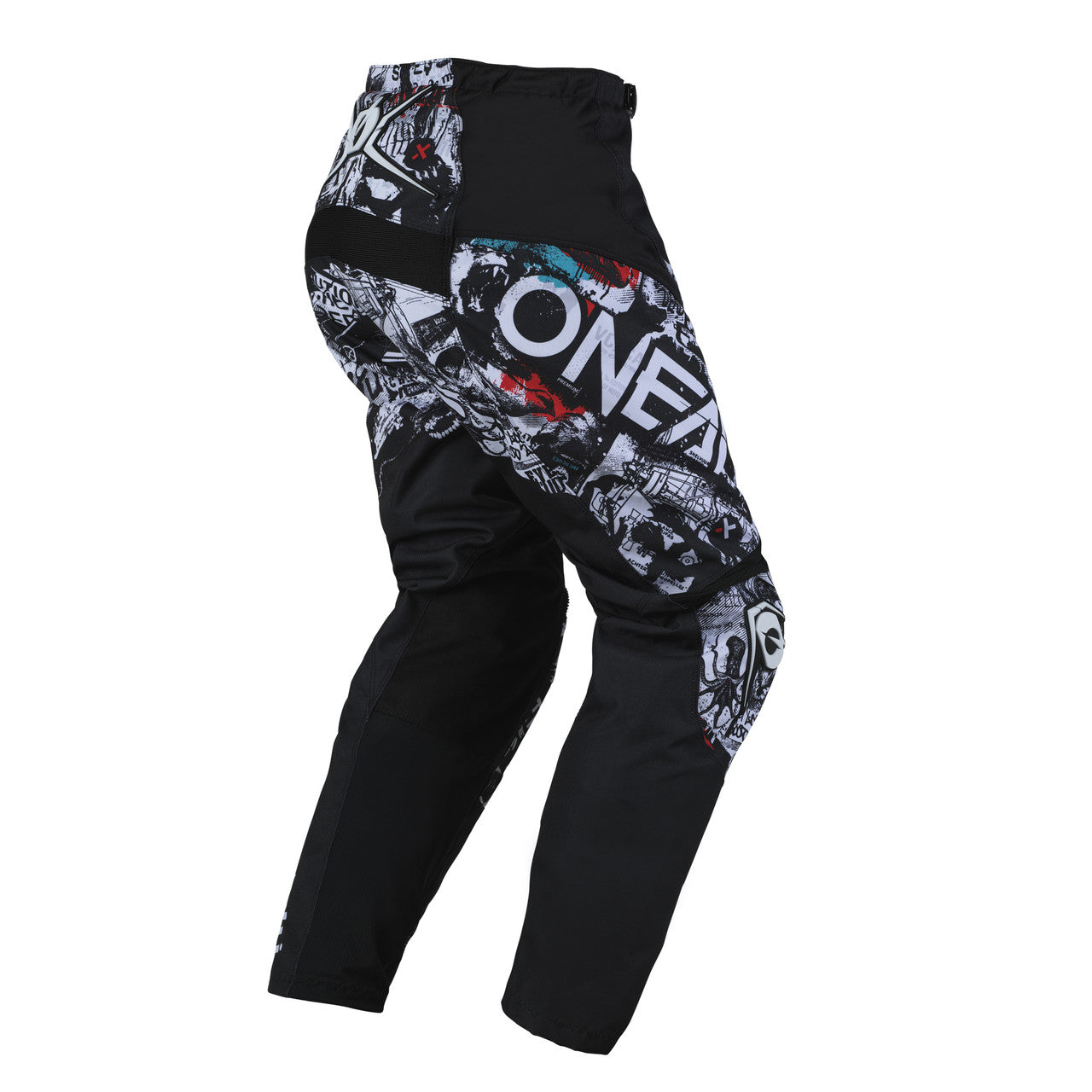 O'Neal 2025 Youth Element Attack Jersey Pant Combo Black/White