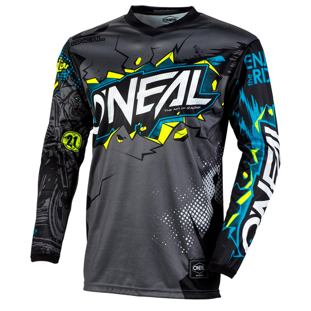 Oneal 2022 Youth Element Villain Jersey - Grey