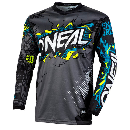 Oneal 2022 Youth Element Villain Jersey - Grey