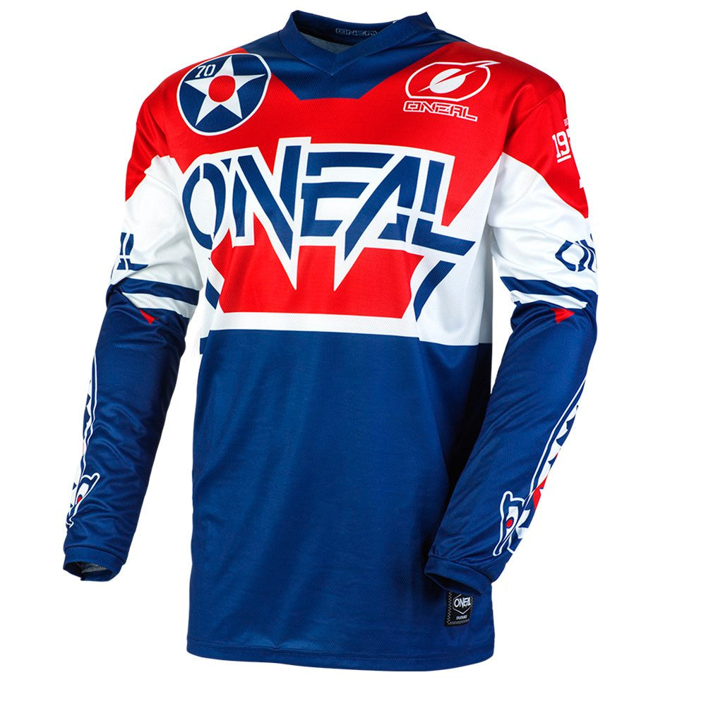 Oneal 2023 Element Jersey - Warhawk Blue/Red