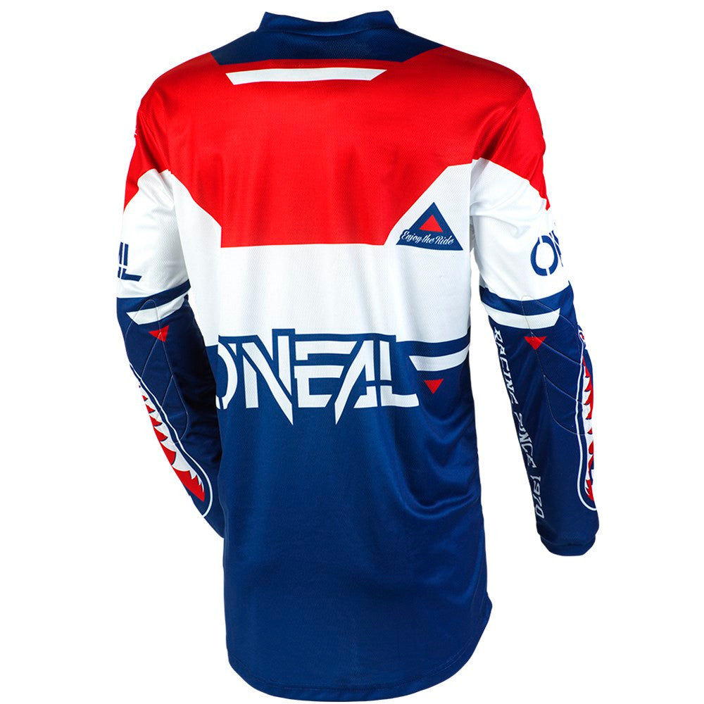 Oneal 2023 Element Jersey - Warhawk Blue/Red