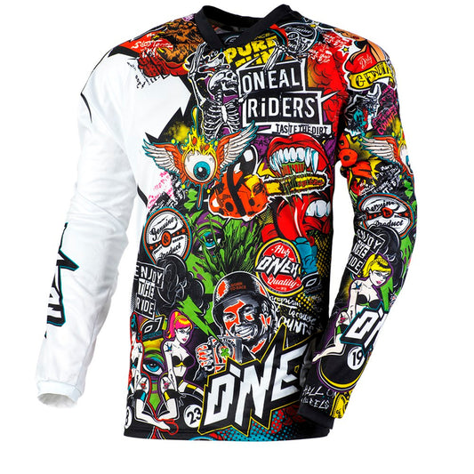 Oneal 2025 Mayhem Lite Crank Jersey - Black/Multi