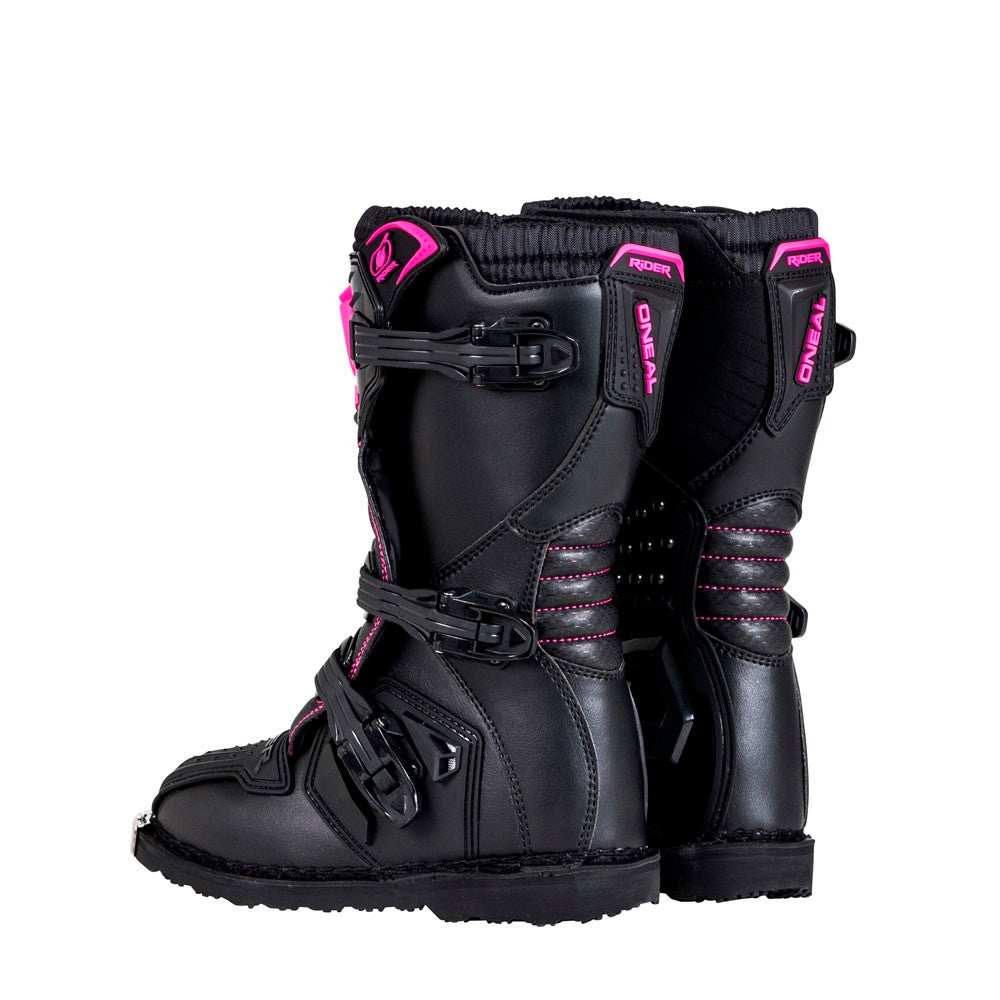 Oneal 2025 Girls Youth Rider Boots - Black/Pink