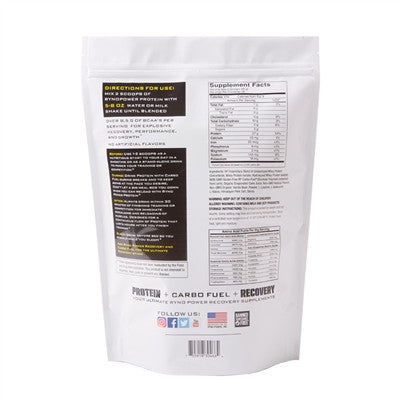 Ryno Power 2lbs Vanilla Protein Powder Supplement