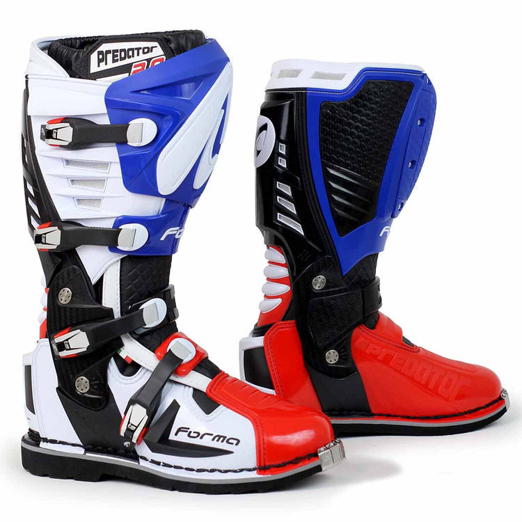 Forma Predator 2.0 Offroad Boots - White/Blue/Red