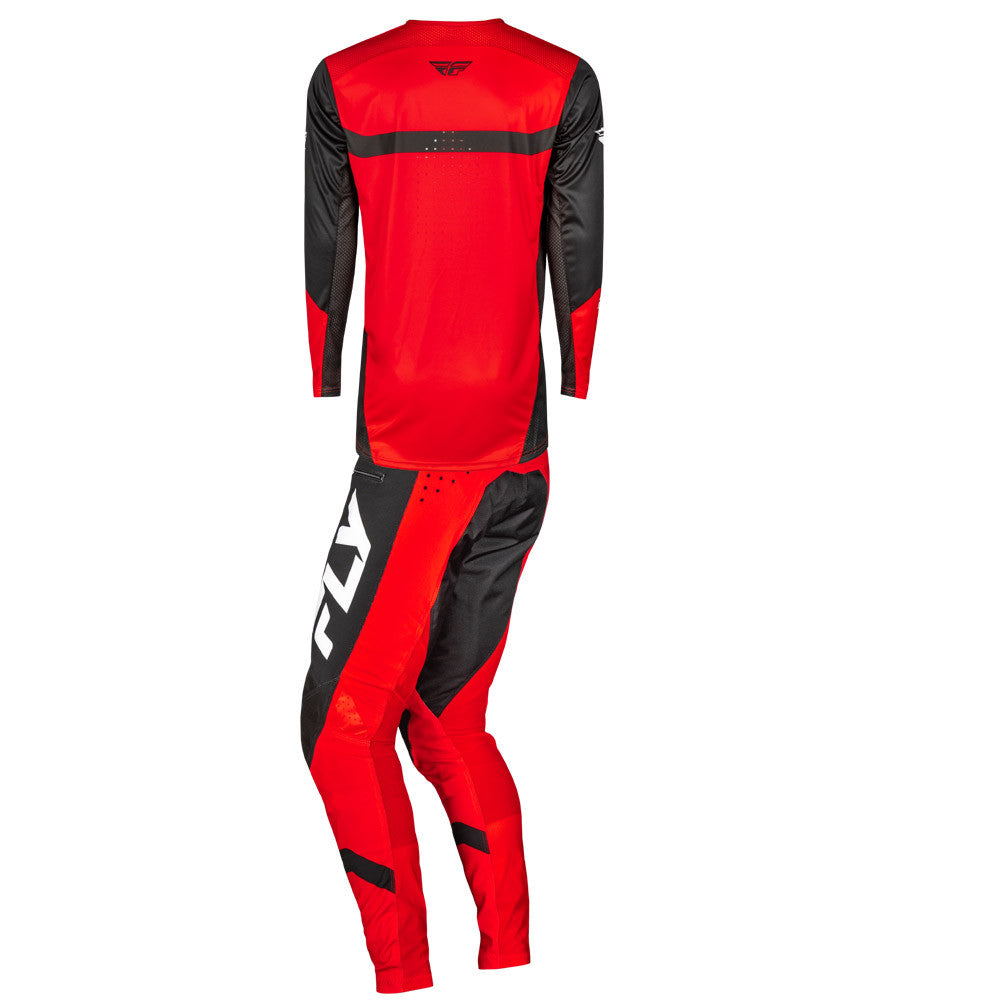 FLY Racing 2025 Rayce Bicycle Jersey Pant Combo Red/Black/White