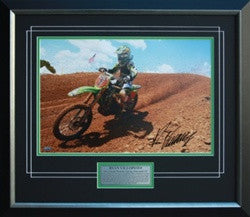 Autographed Collectables Ryan Villopoto Leading the Way Framed Photo