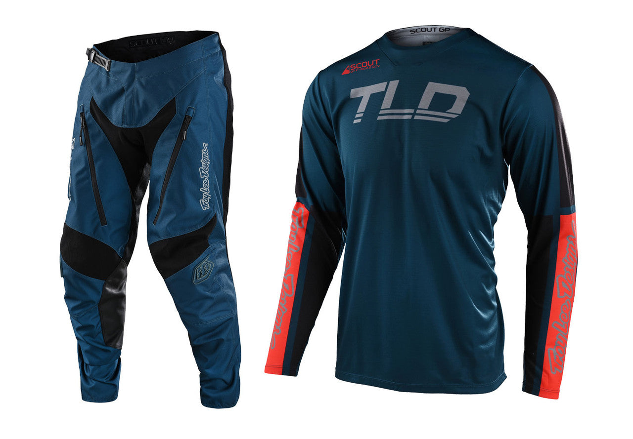 Troy Lee Designs Scout GP Jersey Pant Combo Recon Marine
