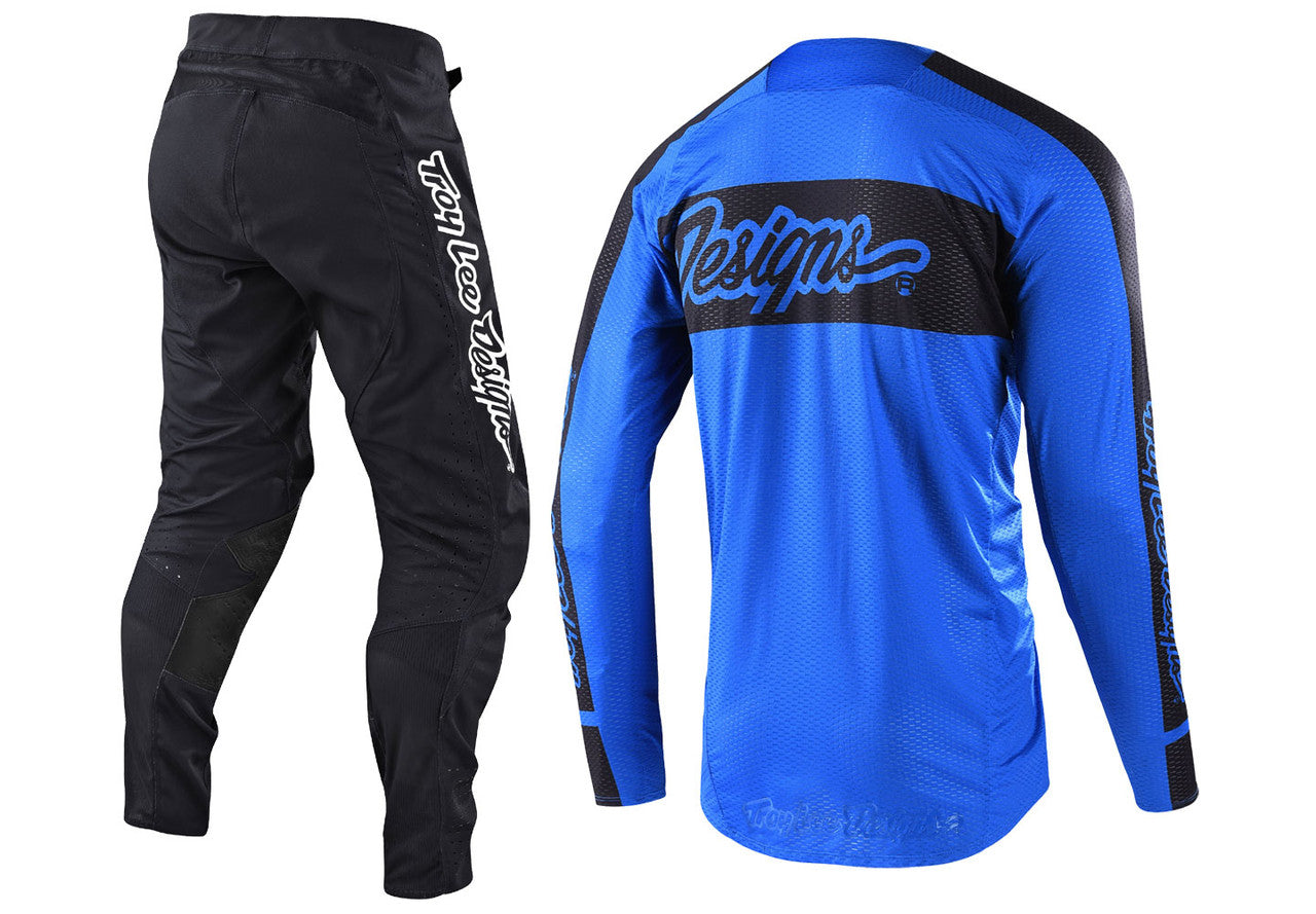 Troy Lee Designs 2022 SE Pro Air Jersey and Pant Combo Vox Blue