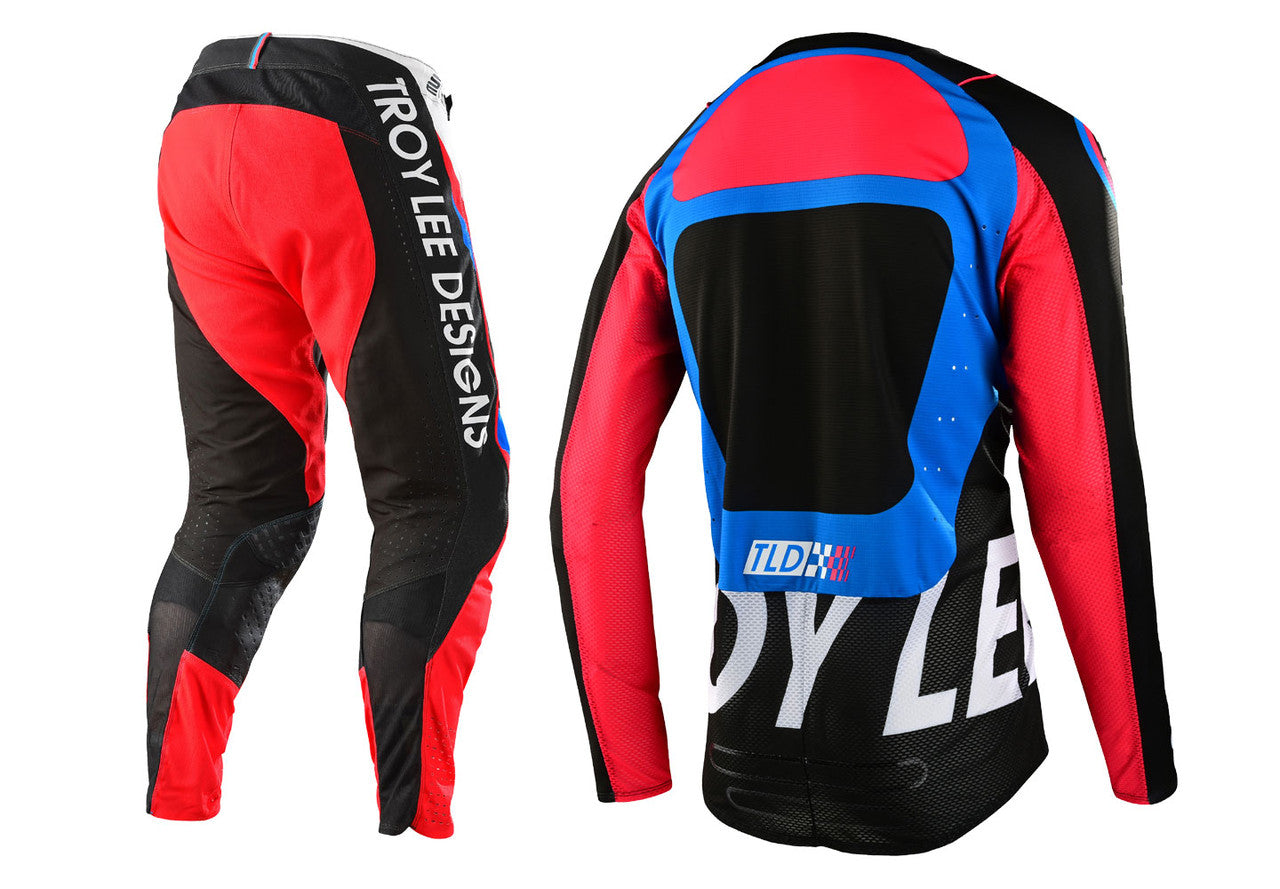 Troy Lee Designs 2022 SE Pro Jersey and Pant Combo Drop In Charcoal