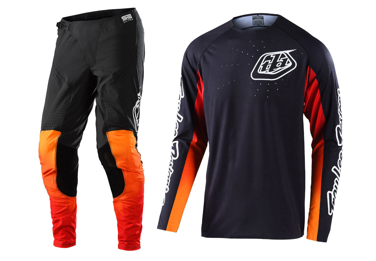 Troy Lee Designs 2022 SE Ultra Jersey and Pant Combo Streamline Black