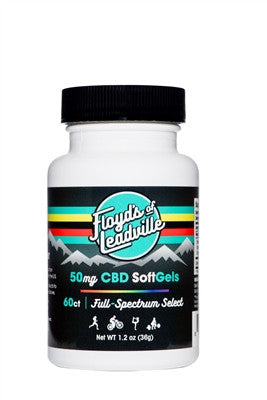 Floyd's of Leadville - SFTGL50MG - Full Spectrum Softgels 50mg CBD/0.6oz (18g) - 30 Count