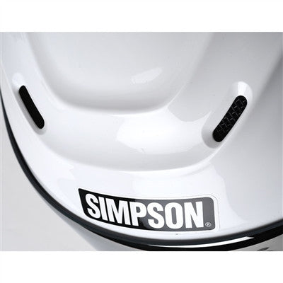 Simpson Speed Bandit Motorcycle Helmet - White
