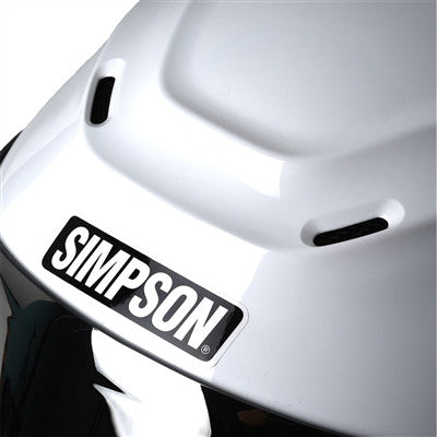 Simpson Speed Bandit Motorcycle Helmet - White