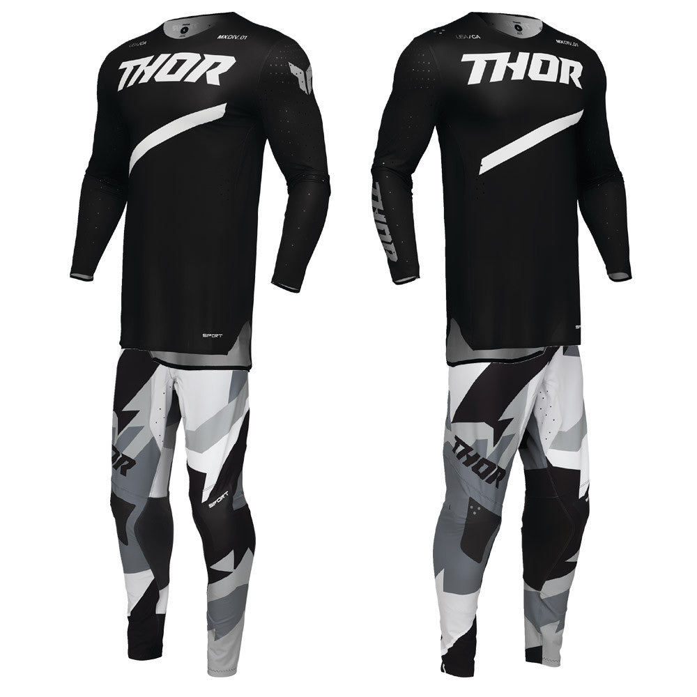 Thor 2025 SPORTMODE Brave Jersey Pant Combo Black