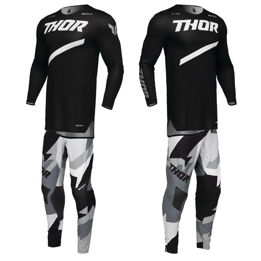 Thor 2025 SPORTMODE Brave Jersey Pant Combo Black