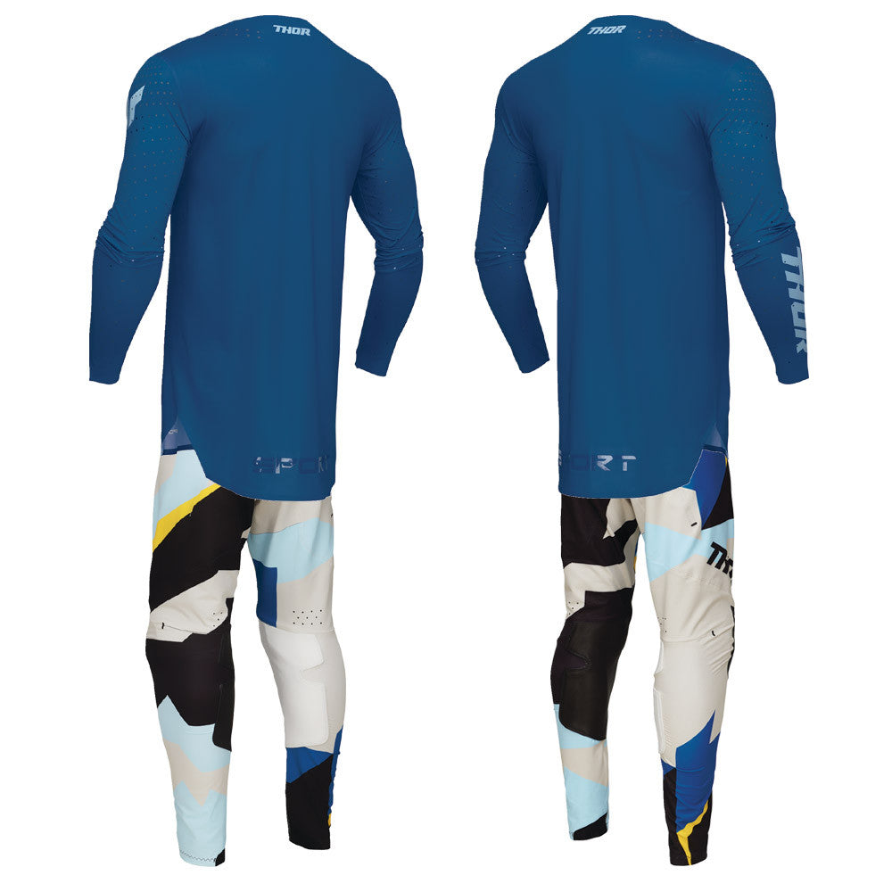 Thor 2025 SPORTMODE Brave Jersey Pant Combo Blue