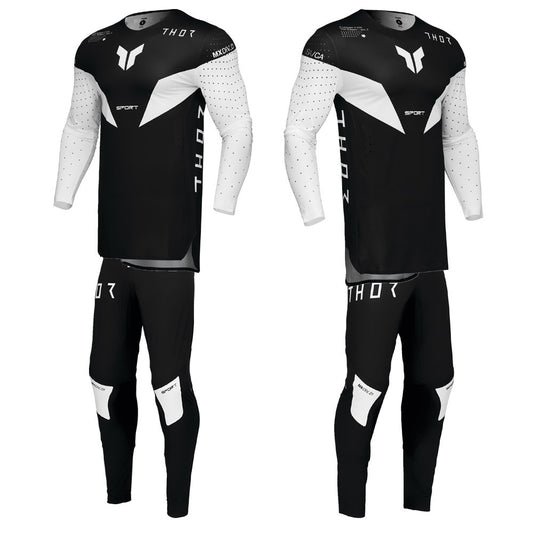 Thor 2025 SPORTMODE Strike Jersey Pant Combo Black