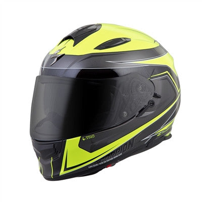 Scorpion 2017 EXO-T510 Tarmac Full Face Helmet - Neon/Black