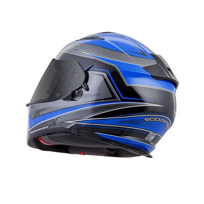 Scorpion 2017 EXO-T510 Tarmac Full Face Helmet - Blue/Black