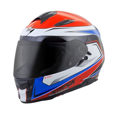 Scorpion 2017 EXO-T510 Tarmac Full Face Helmet - Red/Blue